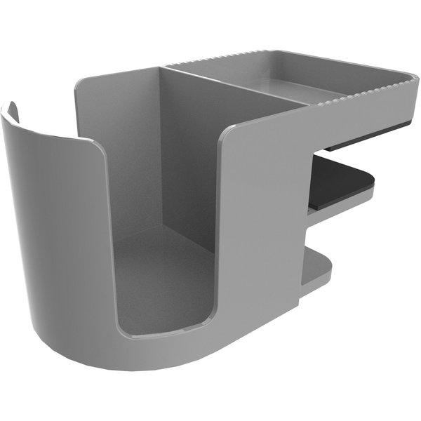 Deflecto Standing Desk Cup Holder Grey DEF400000